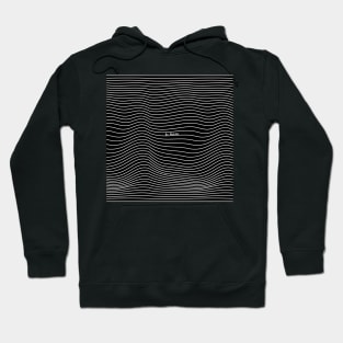 abstraction in black Hoodie